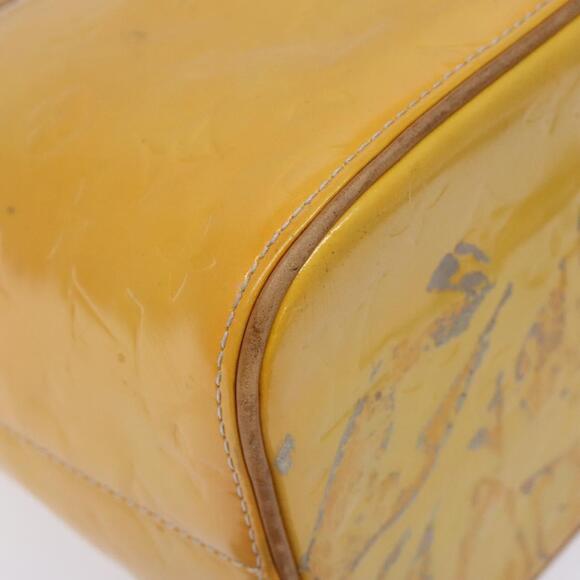 LOUIS VUITTON Monogram Vernis Houston Hand Bag Gris M91053 - Picture 15 of 16